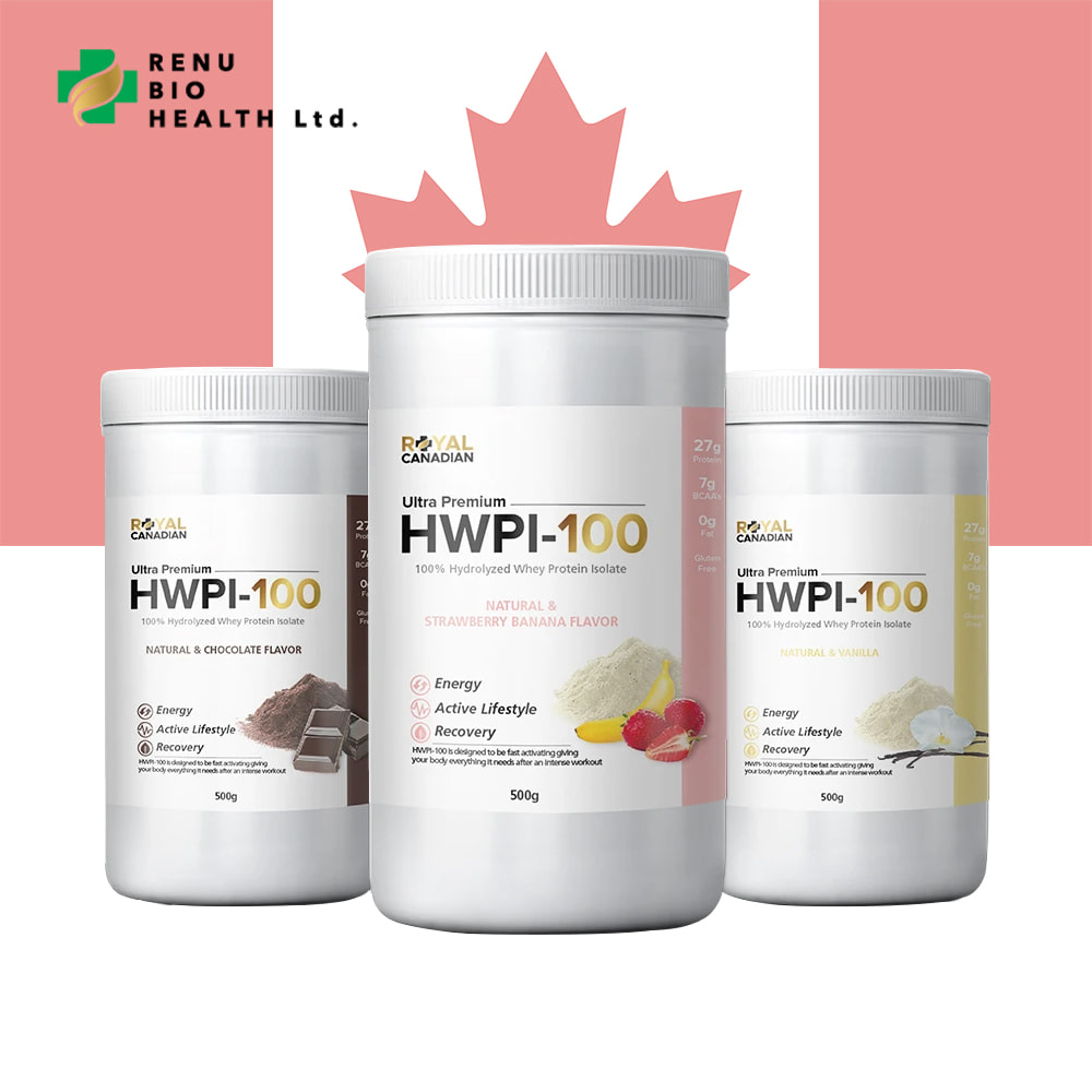 로얄캐네디언 유청 단백질 HWPI-100 500g 최상등급 캐나다 프로틴 파우더